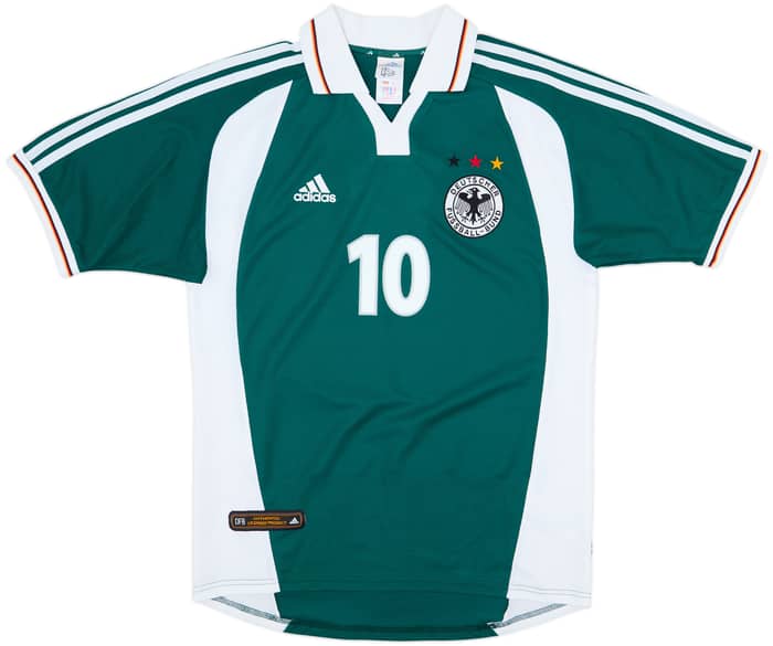 2000-02 Germany Away Shirt Matthaus #10 - 10/10 - (S)