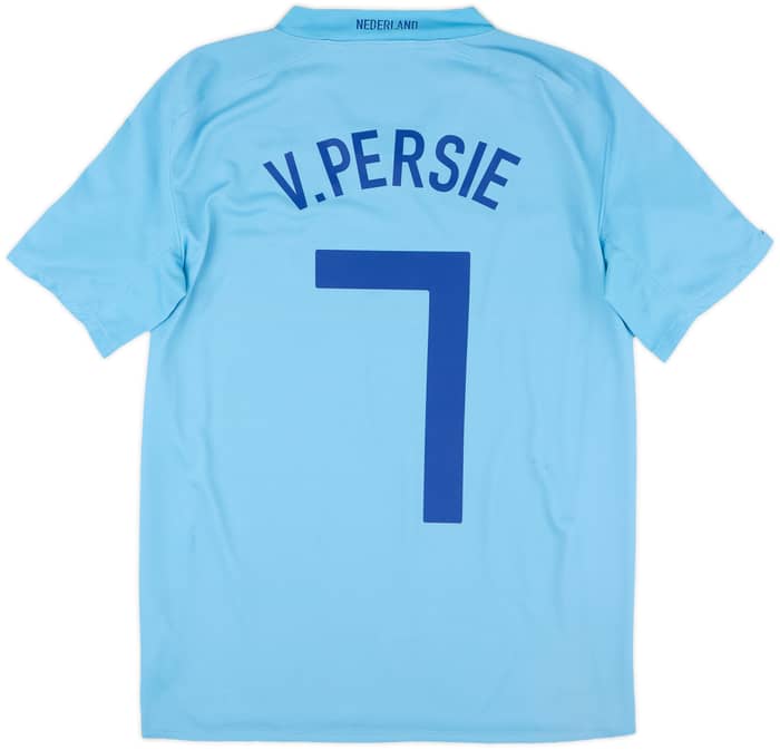 2008-10 Netherlands Away Shirt van Persie #7 - 6/10 - (S)