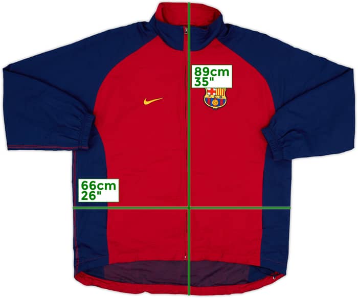 1998-99 Barcelona Nike Track Jacket - 8/10 - (M)