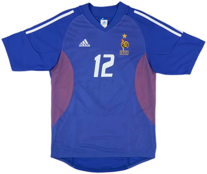 2002-04 France Home Shirt Henry #12 - 5/10 - (S)