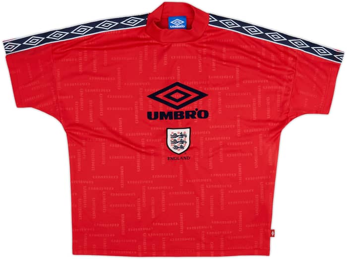 1998-00 England Umbro Training Shirt - 10/10 - (M)