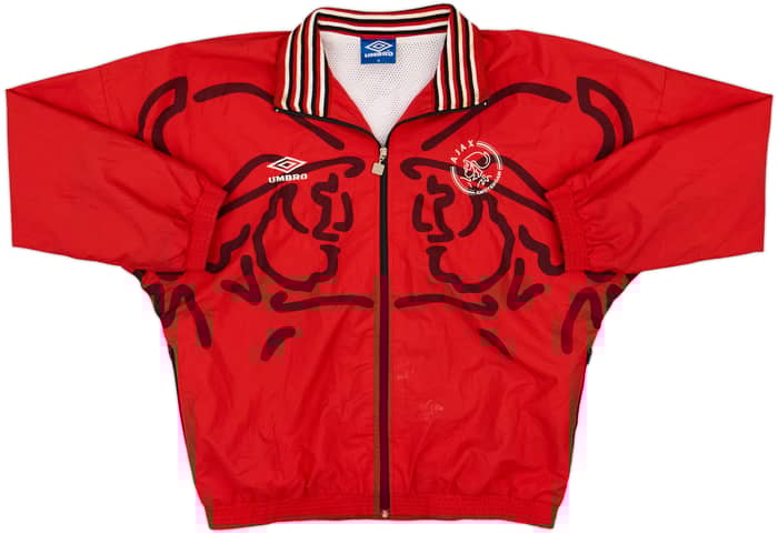 1995-96 Ajax Umbro Track Jacket - 8/10 - (M)