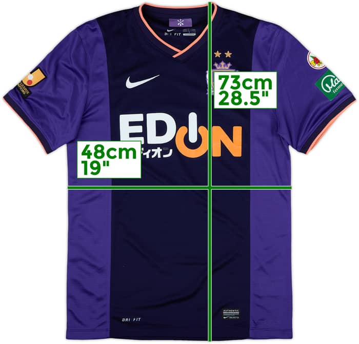 2014 Sanfrecce Hiroshima Home Shirt - 6/10 - (M)
