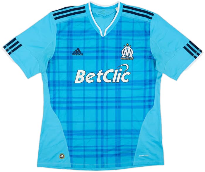 2010-11 Olympique Marseille Away Shirt Gignac #10 - 8/10 - (XL)