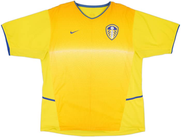 2002-03 Leeds United Away Shirt Radebe #5 - 4/10 - (XL)