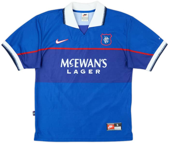 1997-99 Rangers Home Shirt Negri #9 - 9/10 - (S)