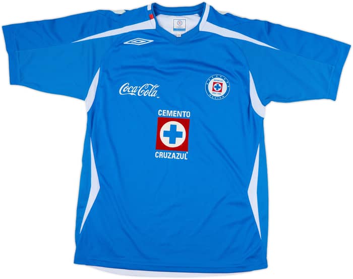 2008-09 Cruz Azul Home Shirt - 7/10 - (S/M)