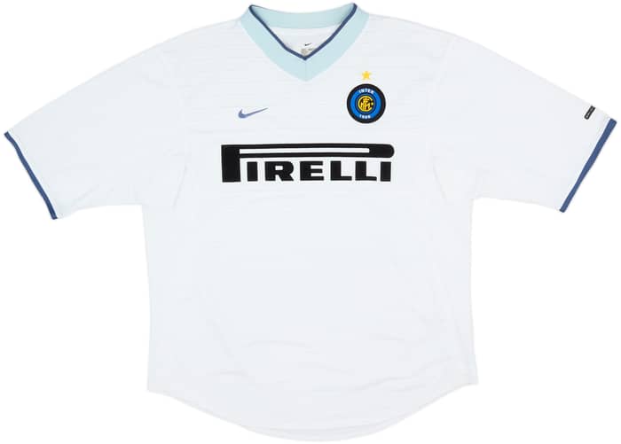 2000-01 Inter Milan Away Shirt Ronaldo #9 - 10/10 - (XL)