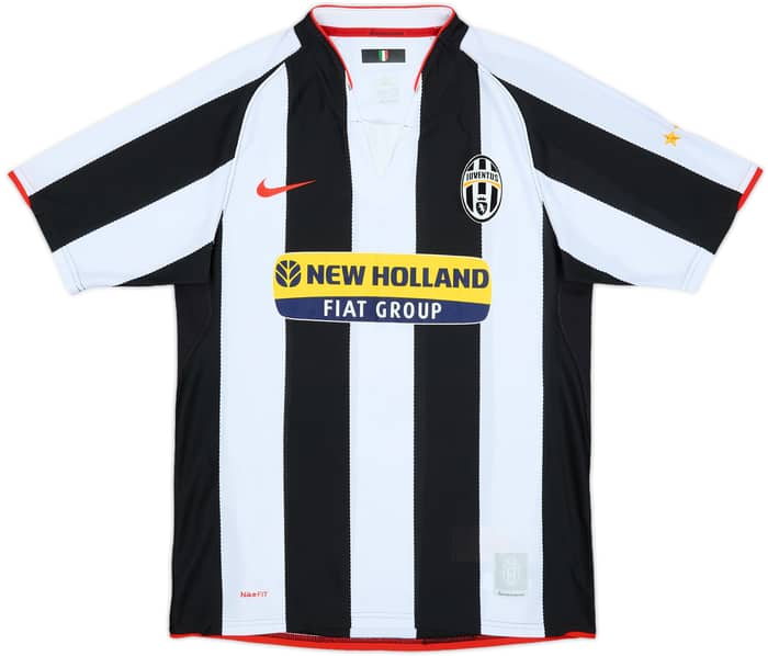 2007-08 Juventus Home Shirt Chiellini #3 - 8/10 - (S)