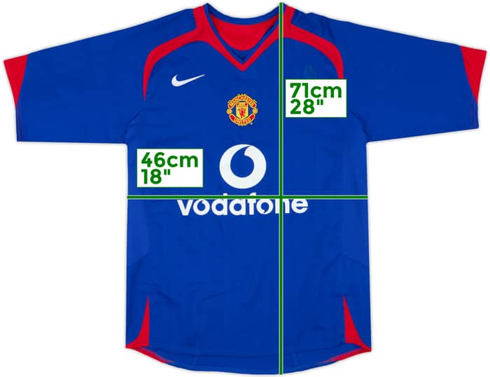 2005-06 Manchester United Away Shirt - 5/10 - (S)
