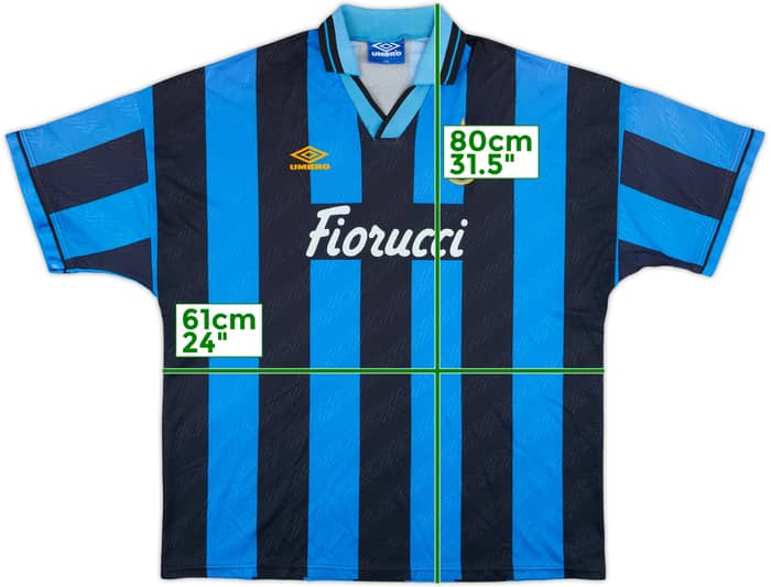 1994-95 Inter Milan Home Shirt - 8/10 - (XXL)