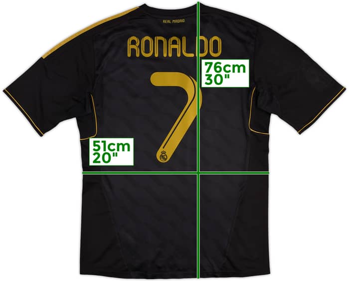 2011-12 Real Madrid Away Shirt Ronaldo #7 - 7/10 - (L)