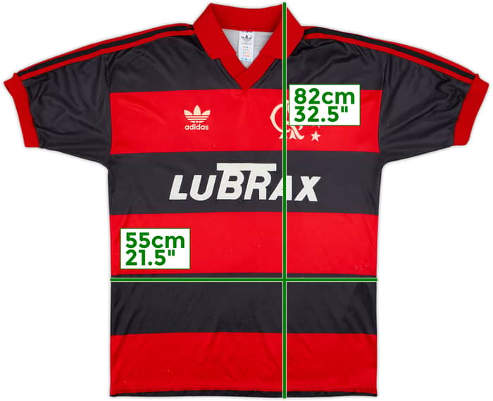 Camiseta de local del Flamengo 1990-92 - 6/10 - (L)