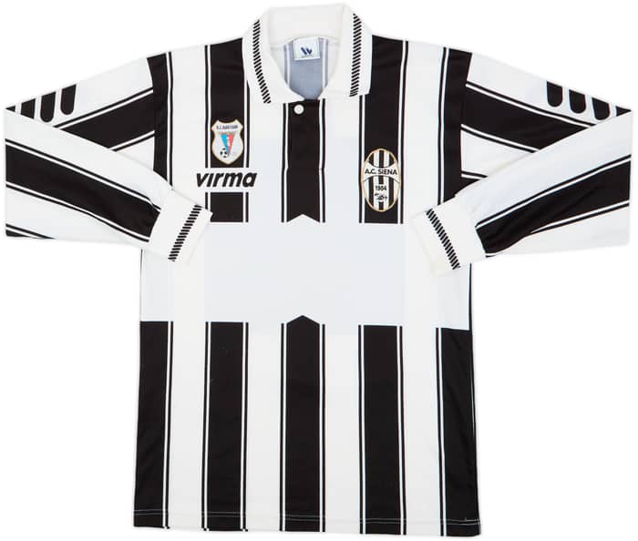 1996-97 Siena 'Scuola Calcio' Home L/S Shirt #5 - 6/10 - (S)