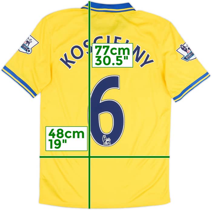 2013-14 Arsenal Away Shirt Koscielny #6 - 10/10 - (S)