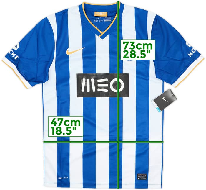 2013-14 Porto Home Shirt Quaresma #7 (S)