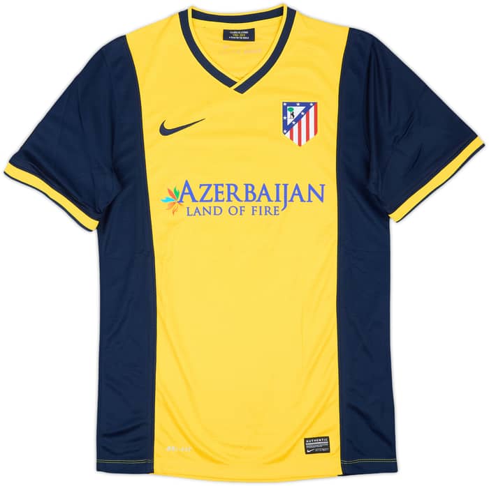 Camiseta de visitante del Atletico Madrid 2013-14 David Villa #9 - 8/10 - (S)
