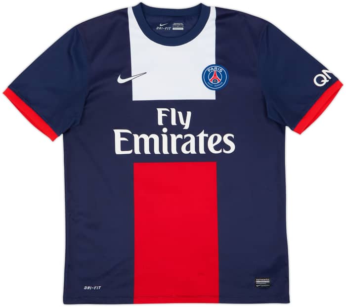 2013-14 Paris Saint-Germain Home Shirt Ibrahimovic #10 - 6/10 - (L)