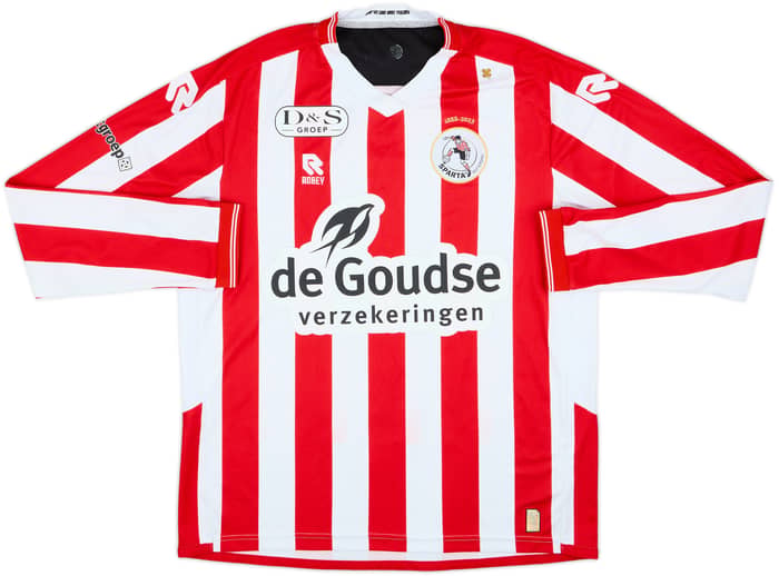 2022-23 Sparta Rotterdam Home L/S Shirt - 8/10 - (L)