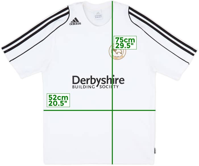 2007-08 Derby County Home Shirt - 8/10 - (M)