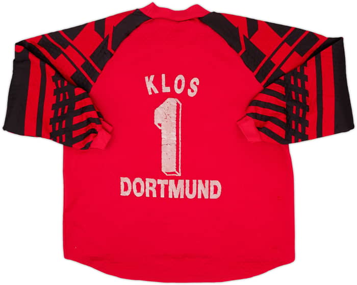 1995-96 Borussia Dortmund GK Shirt Klos #1 - 4/10 - (XXL)