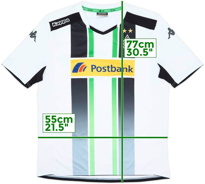 2014-15 Borussia Monchengladbach Home Shirt - 7/10 - (XL)