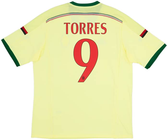 2014-15 AC Milan Third Shirt Torres #9 (XL)