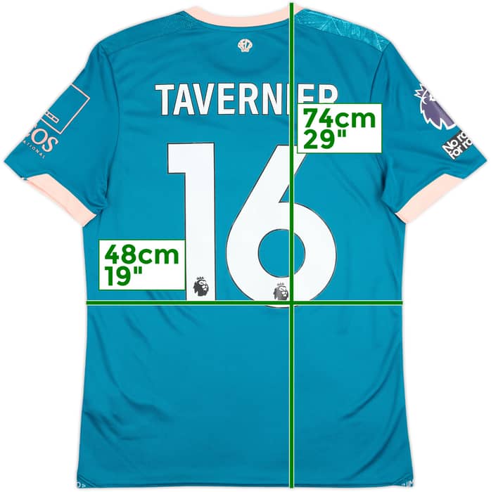 2024-25 Bournemouth Match Issue Third Shirt Tavernier #16