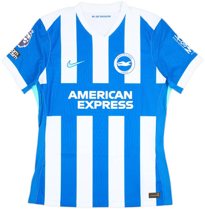 2025-26 Brighton Match Issue Home Shirt Welbeck #18