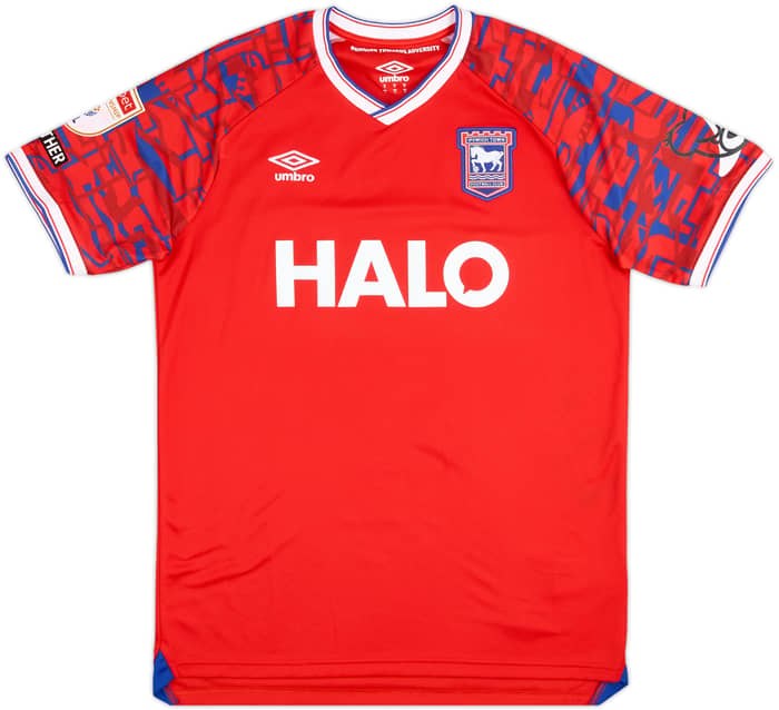 2025-26 Ipswich Match Issue Away Shirt Matusiwa #5