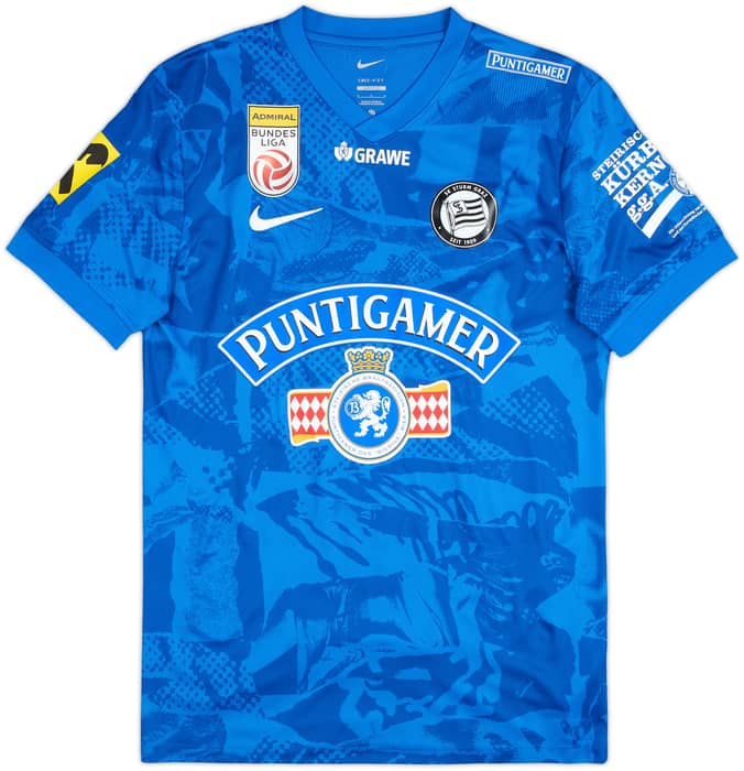2025-26 Sturm Graz Match Issue Third Shirt Rozga #8