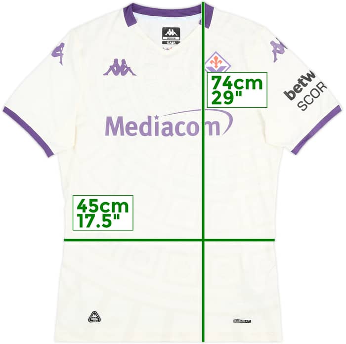 2025-26 Fiorentina Match Issue Away Shirt #21 (Gosens)