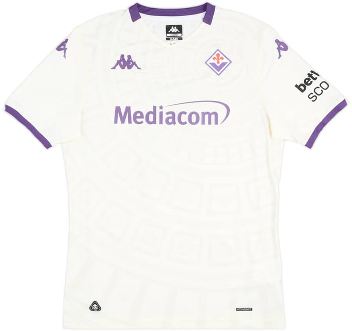 2025-26 Fiorentina Match Issue Away Shirt #5 (Pongracic)