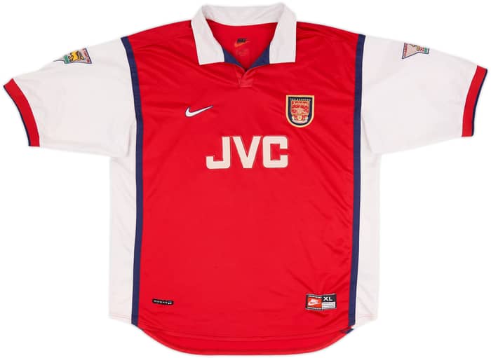 1998-99 Arsenal Home Shirt Anelka #9 - 5/10 - (3XL)
