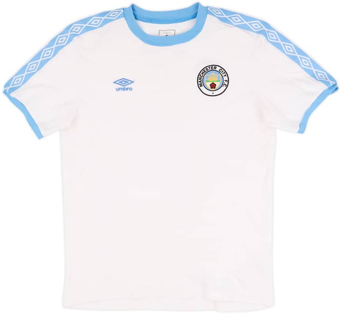 2010-11 Manchester City Umbro 'Diamond Series' Retro Style Cotton Tee - 5/10 - (L)