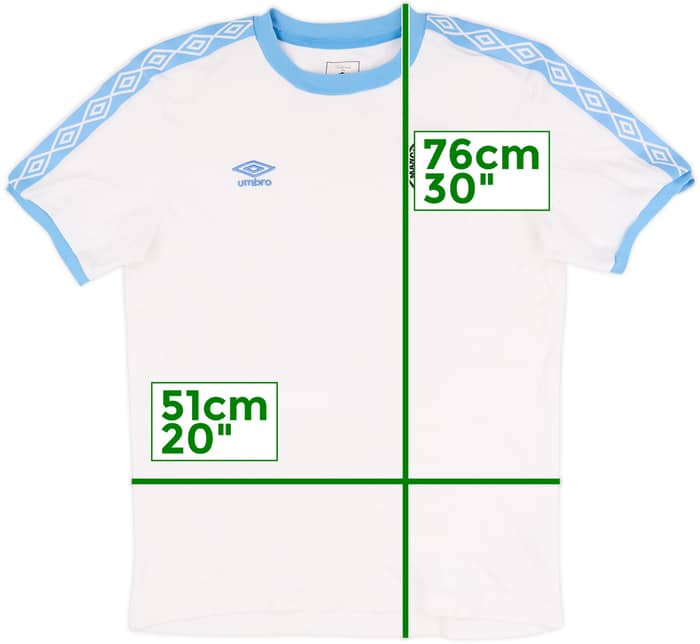 2010-11 Manchester City Umbro 'Diamond Series' Retro Style Cotton Tee - 5/10 - (L)