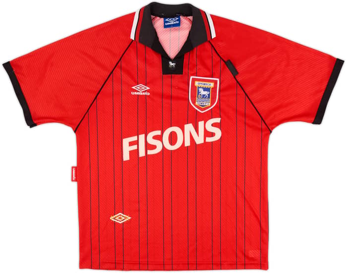 1993-95 Ipswich Away Shirt - 4/10 - (XL)