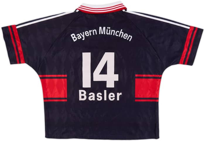 1997-99 Bayern Munich Home Shirt Basler #14 - 5/10 - (XXL)