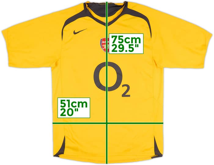 2005-06 Arsenal Away Shirt - 5/10 - (M)