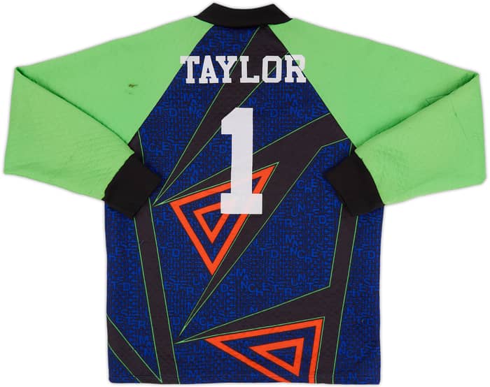 1994-96 Manchester United GK Shirt Taylor #1 - 6/10 - (Y)
