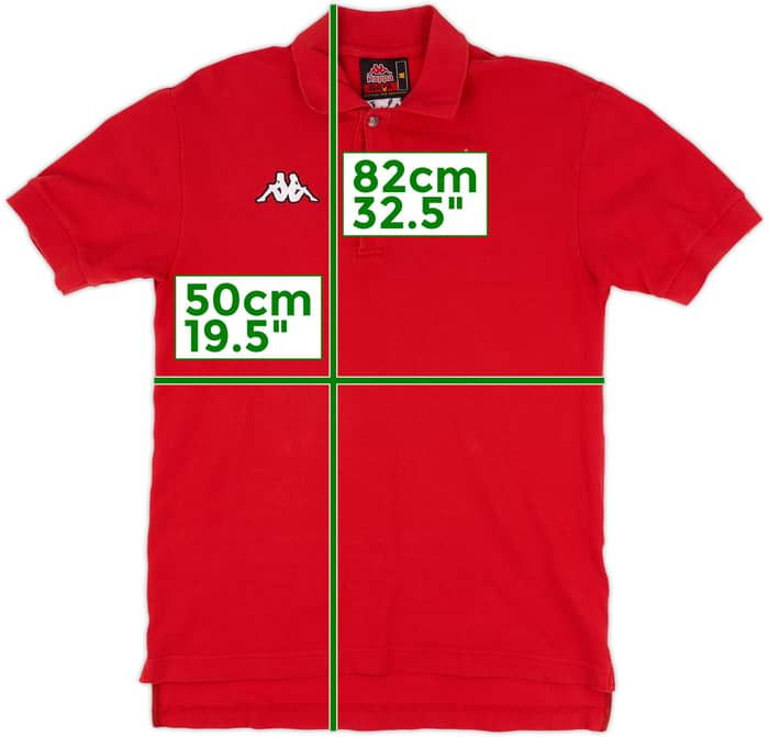 1998-99 Monaco Kappa Polo Shirt - 6/10 - (M)