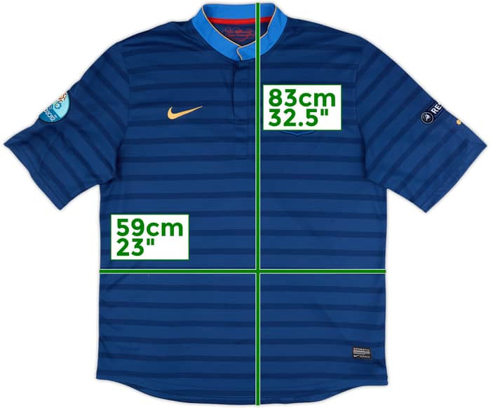 2012-13 France Home Shirt - 10/10 - (XL)
