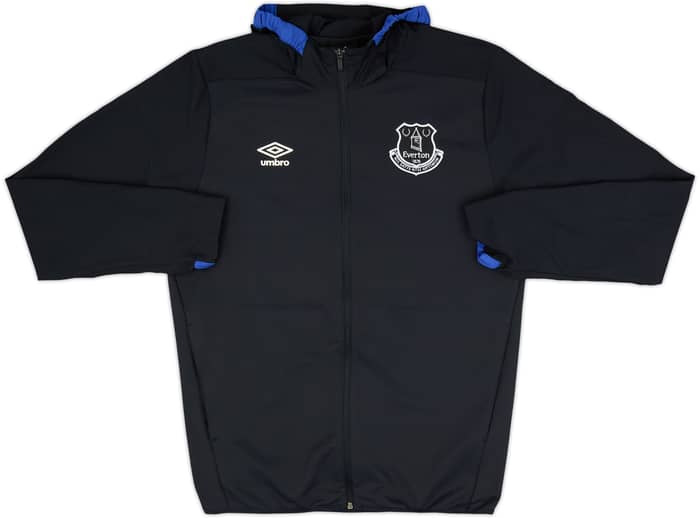 2017-18 Everton Umbro Hooded Track Jacket - 10/10 - (L)
