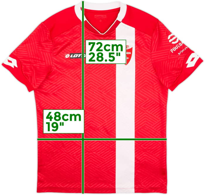 2020-21 Monza Youth Match Issue Home Shirt #5