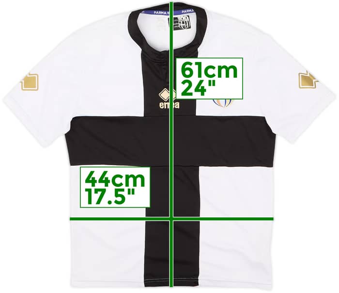 2013-14 Parma Youth Match Issue Home Shirt #3