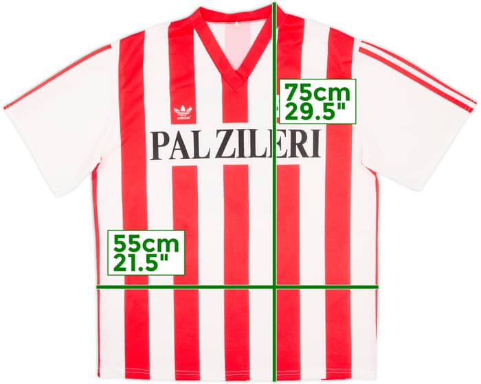 1991-92 Vicenza Home Shirt #18 - 8/10 - (XL)