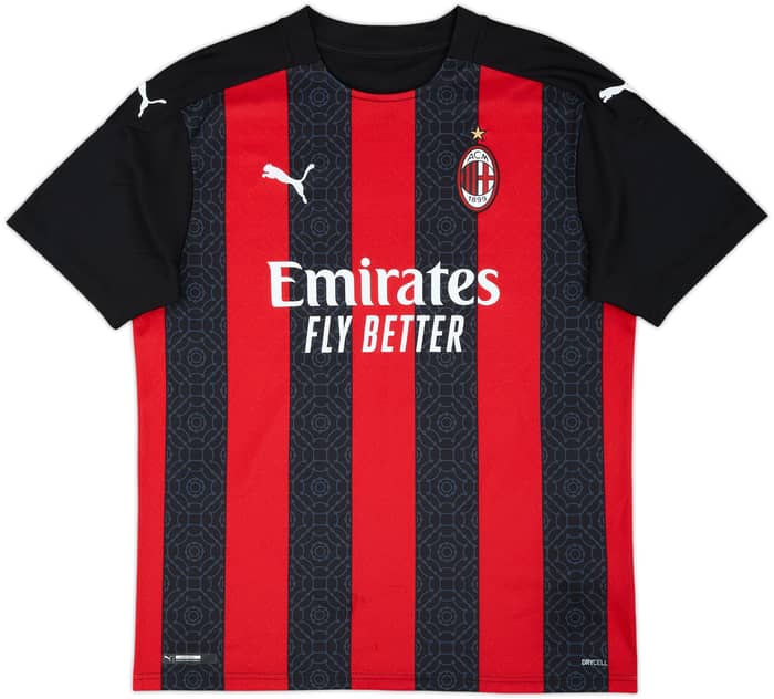 2020-21 AC Milan Home Shirt R.Leao #17 - 8/10 - (L)