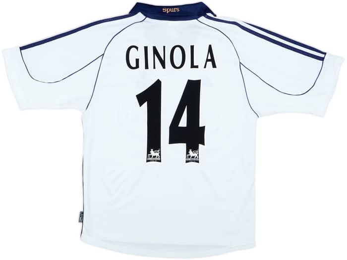 1999-01 Tottenham Home Shirt Ginola #14 - 9/10 - (S)