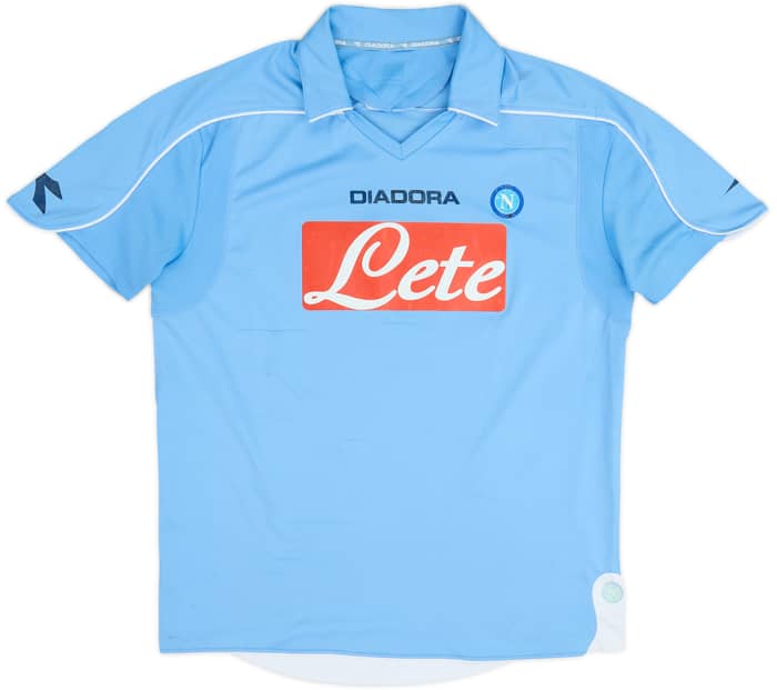2008-09 Napoli Home Shirt Hamsik #17 - 6/10 - (L)