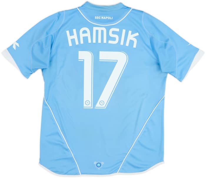 2007-08 Napoli Home Shirt Hamsik #17 - 6/10 - (L)